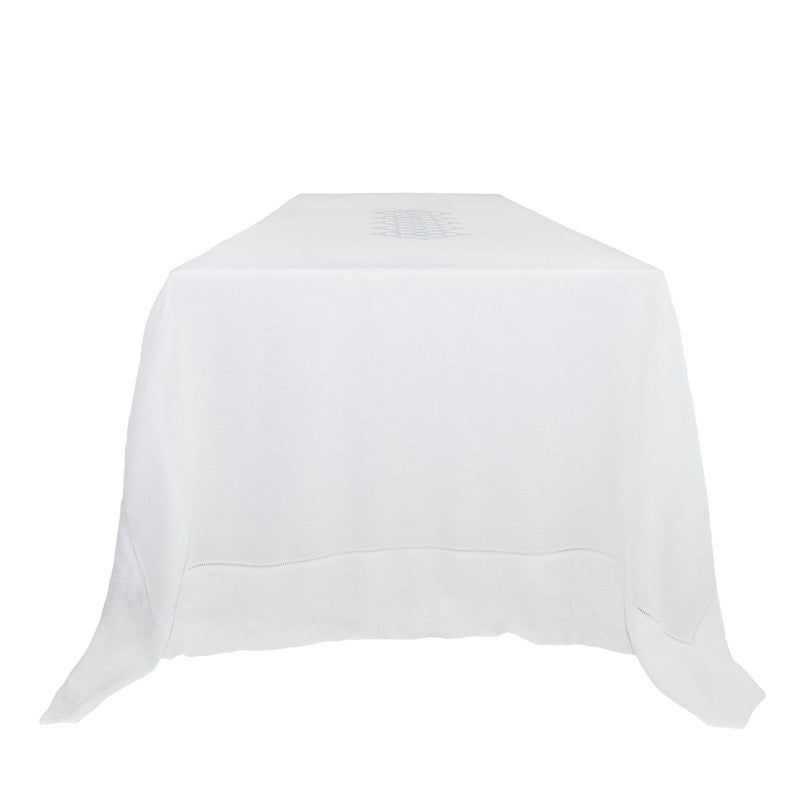 LINEN GAUZE TABLECLOTH WHITE KOUTUBIA