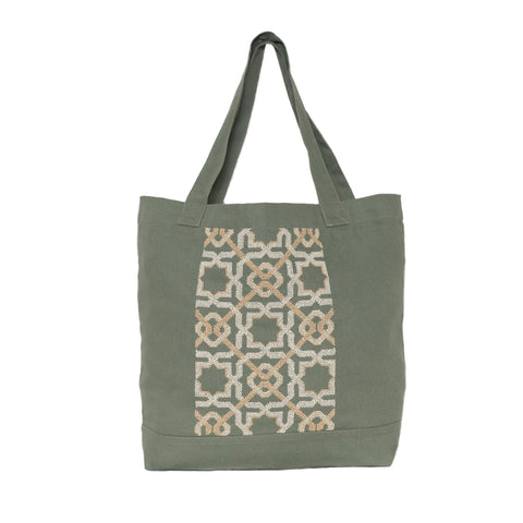 4 SHADES ON GRAY KEFFIYEH
