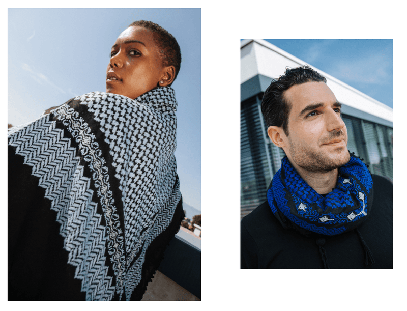 Say hello to our new go-to autumn keffiyeh: The Waseem