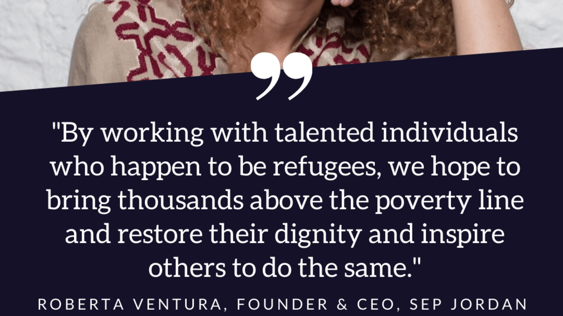 #MeetTheMB100 – Roberta Ventura, Founder & CEO, SEP Jordan