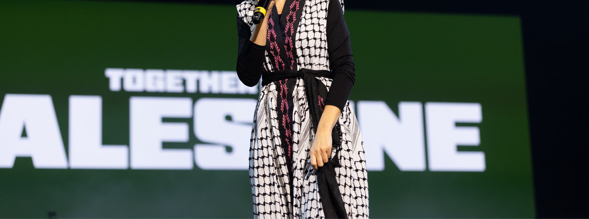 The First-Ever SEP Dress — Unveiled at Wembley for Together 4 Palestine