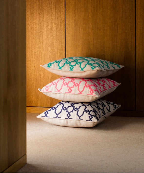 LINEN & COTTON CUSHION COVER KOUTUBIA
