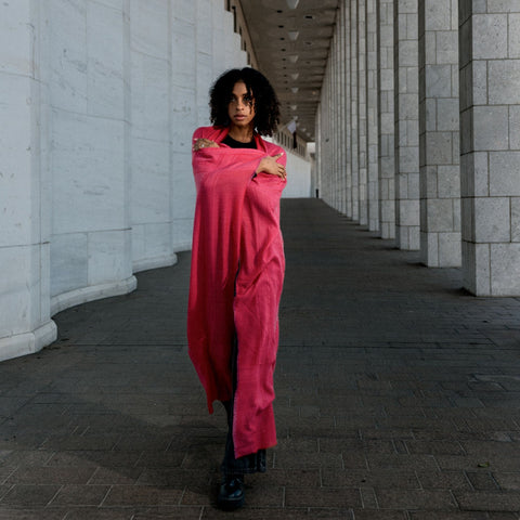 MINI BLACK & WHITE MAKATEEB (MESSAGES) COTTON KEFFIYEH