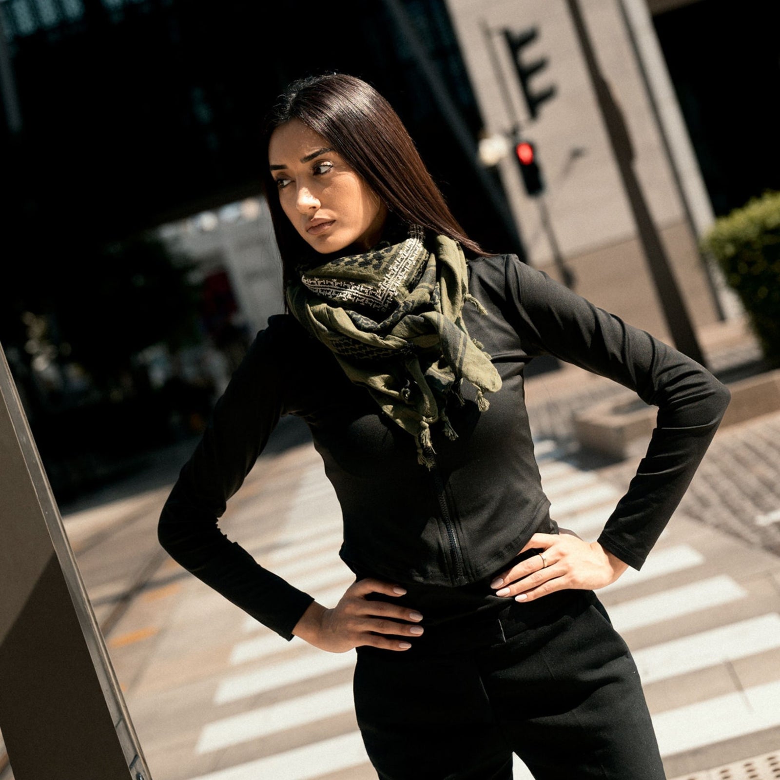 MARY COTTON KEFFIYEH