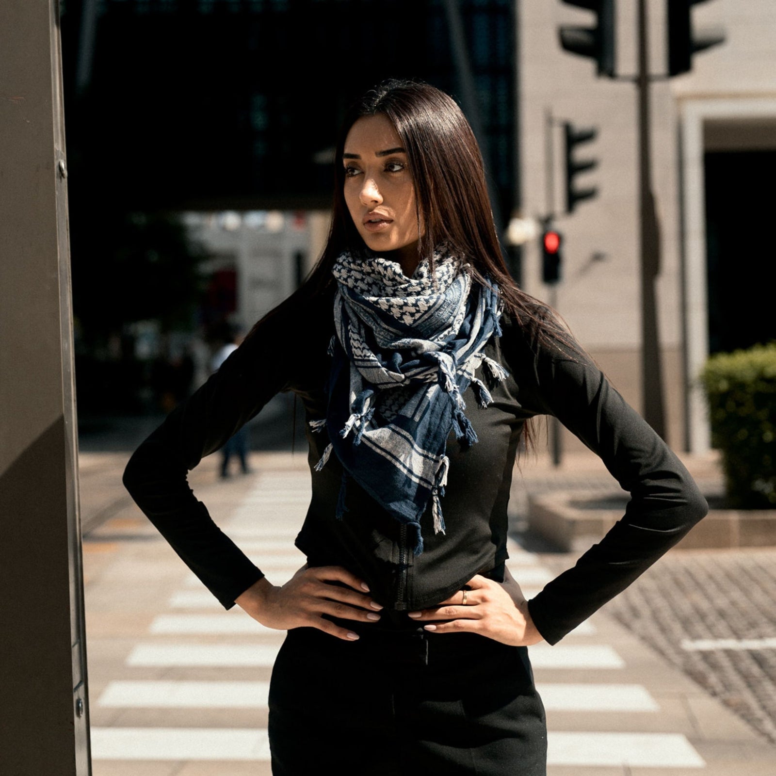 MARY COTTON KEFFIYEH