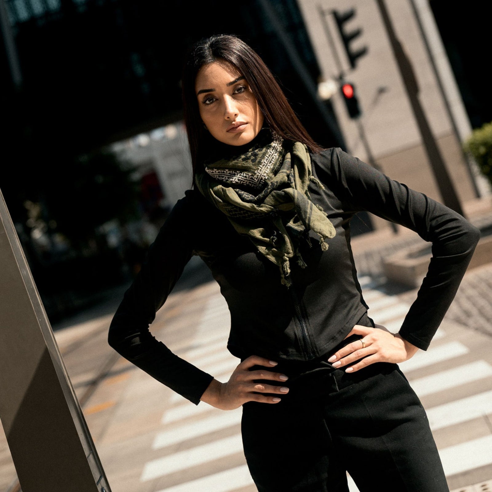 MARY COTTON KEFFIYEH