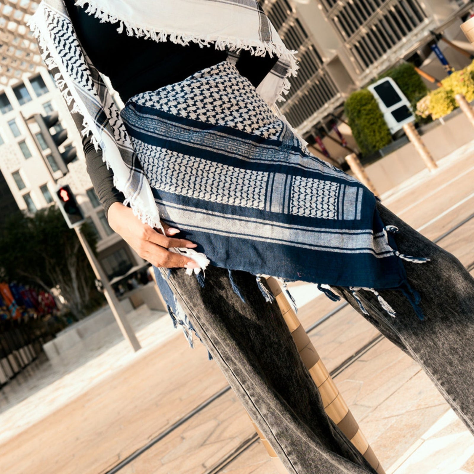 MARY COTTON KEFFIYEH