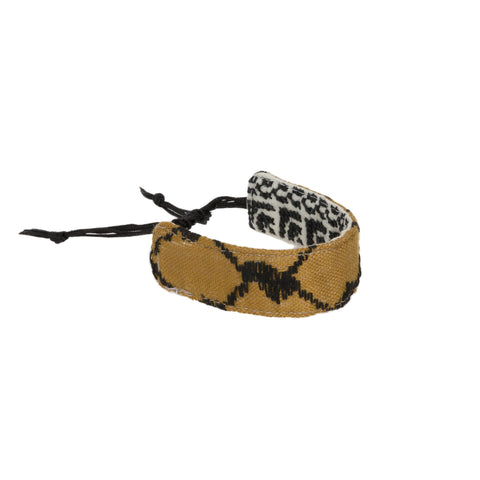 BLACK & WHITE SILK KEFFIYEH