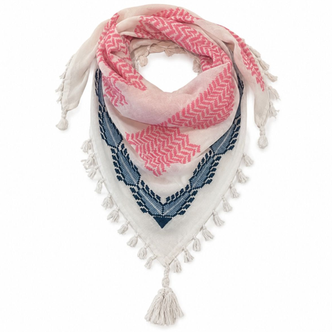 MINI MULTICOLOR KEFFIYEH