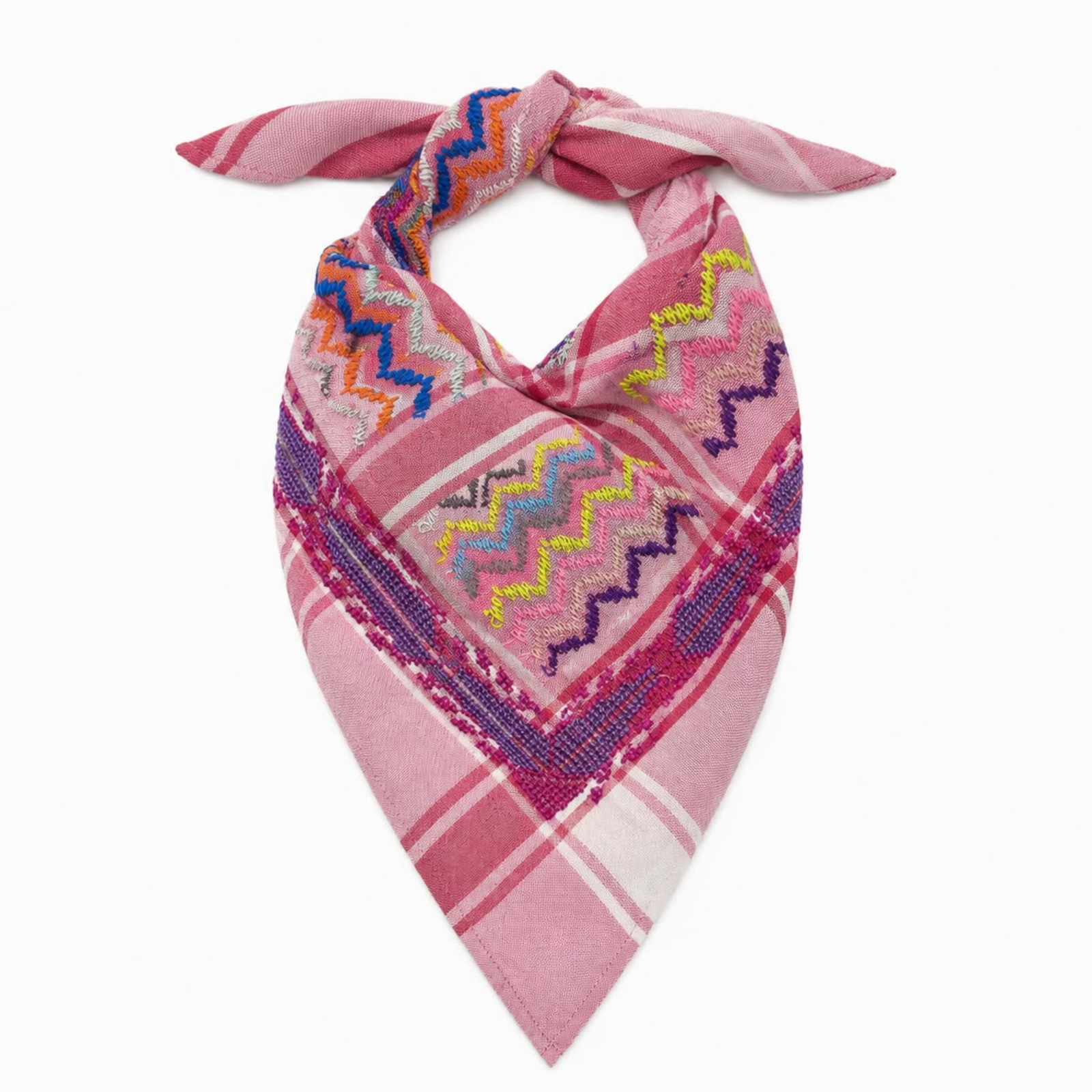 MINI MULTICOLOR COTTON KEFFIYEH