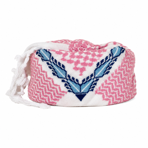 PINK IBN BATTUTA SPECIAL EDITION COTTON KEFFIYEH