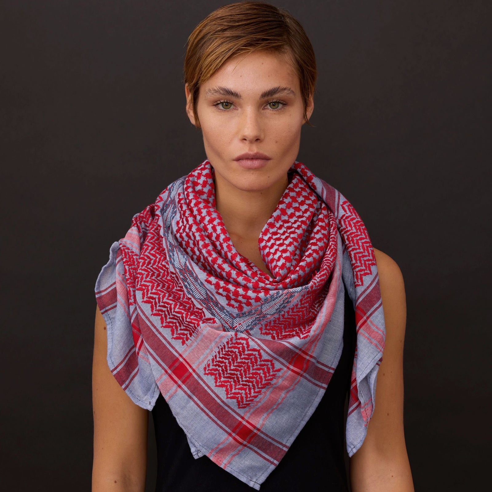 Thalia Blue and Red