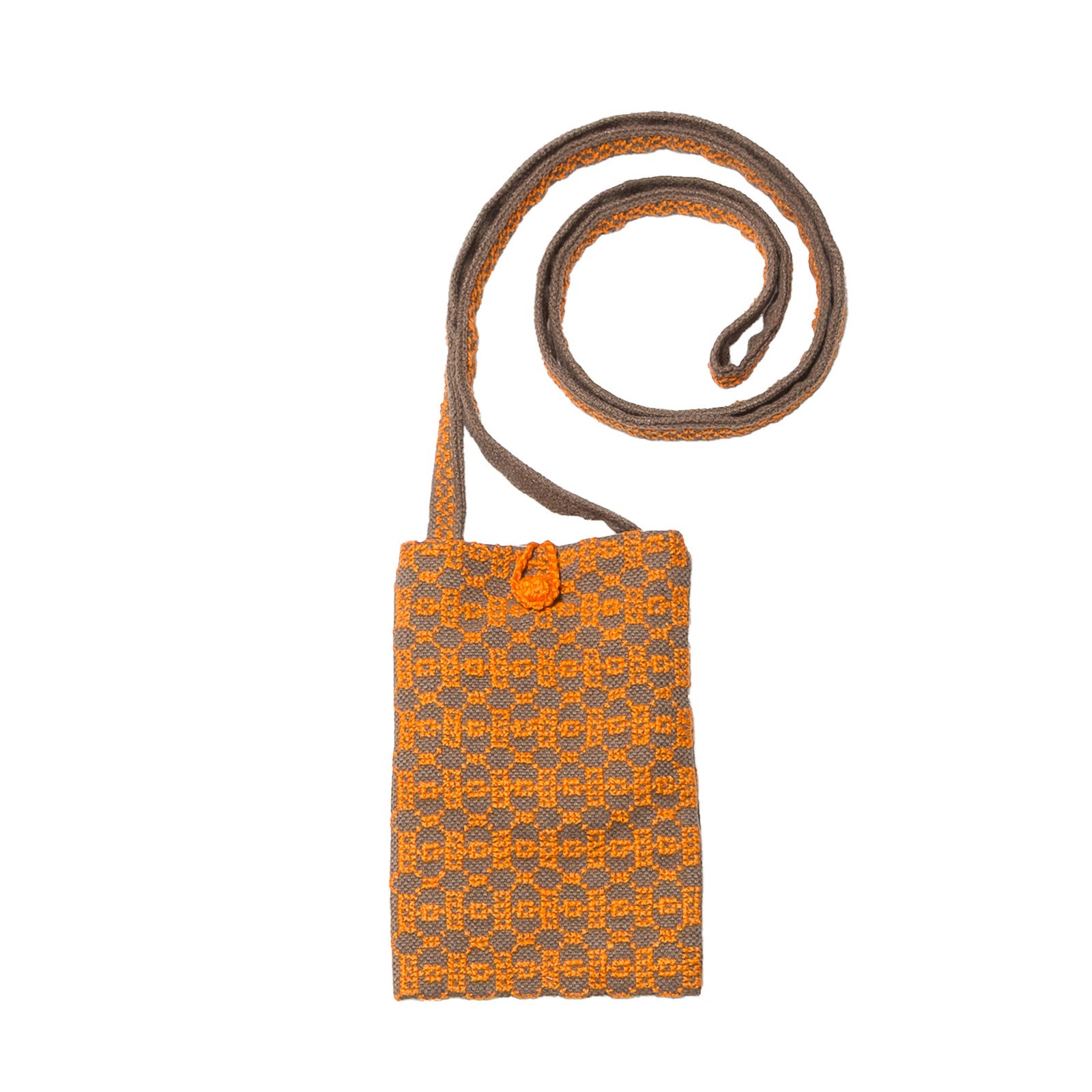 COTTON & LINEN PHONE POUCH | BEEHIVE