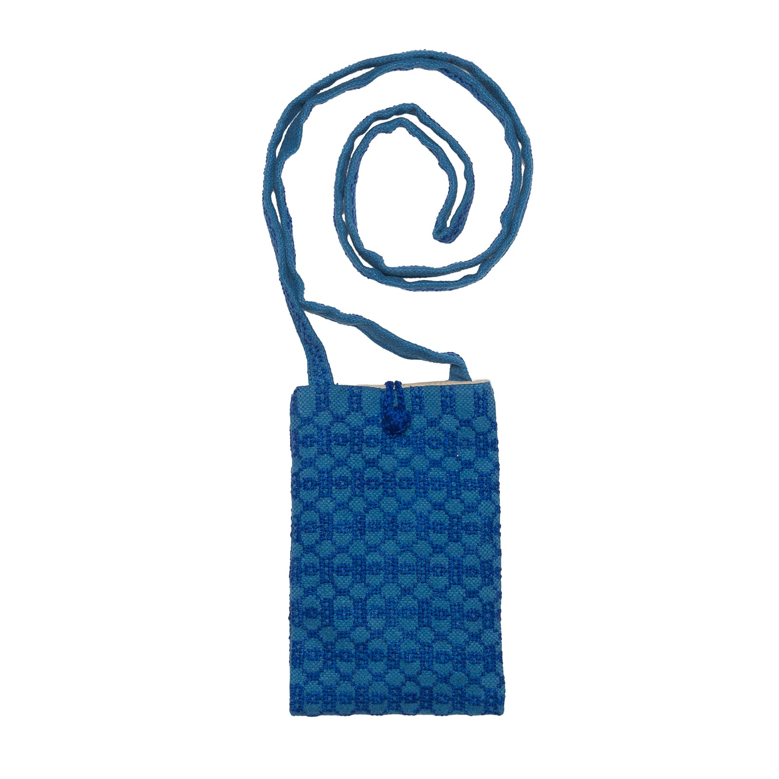 COTTON & LINEN PHONE POUCH | BEEHIVE
