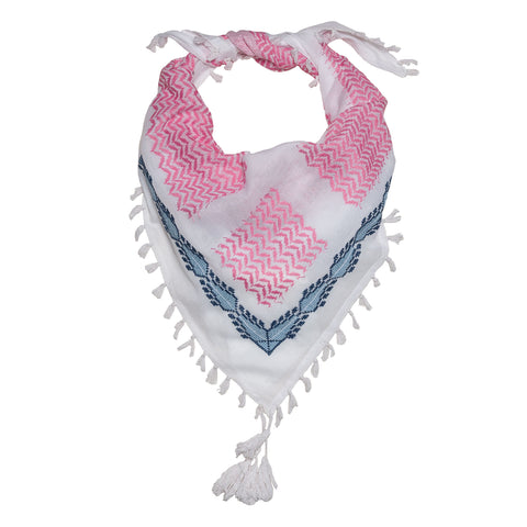 MINI MULTICOLOR COTTON KEFFIYEH