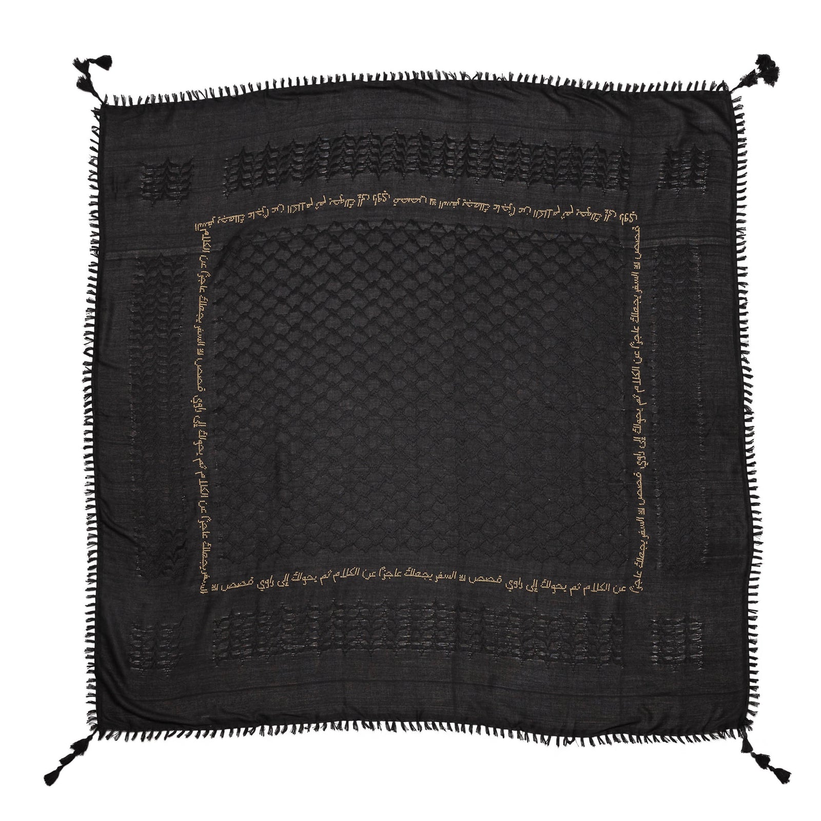 BLACK IBN BATTUTA SPECIAL EDITION KEFFIYEH