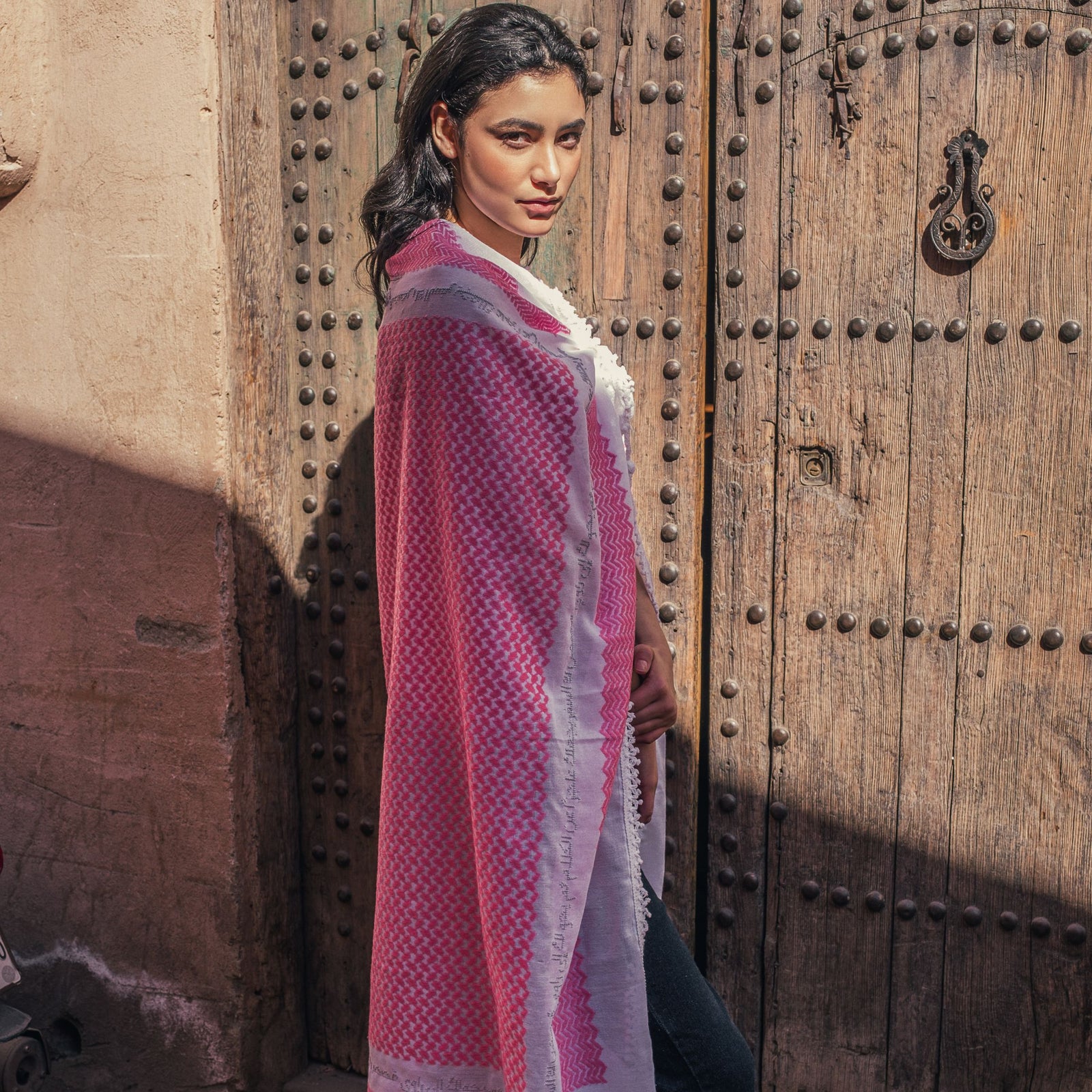 PINK IBN BATTUTA SPECIAL EDITION KEFFIYEH