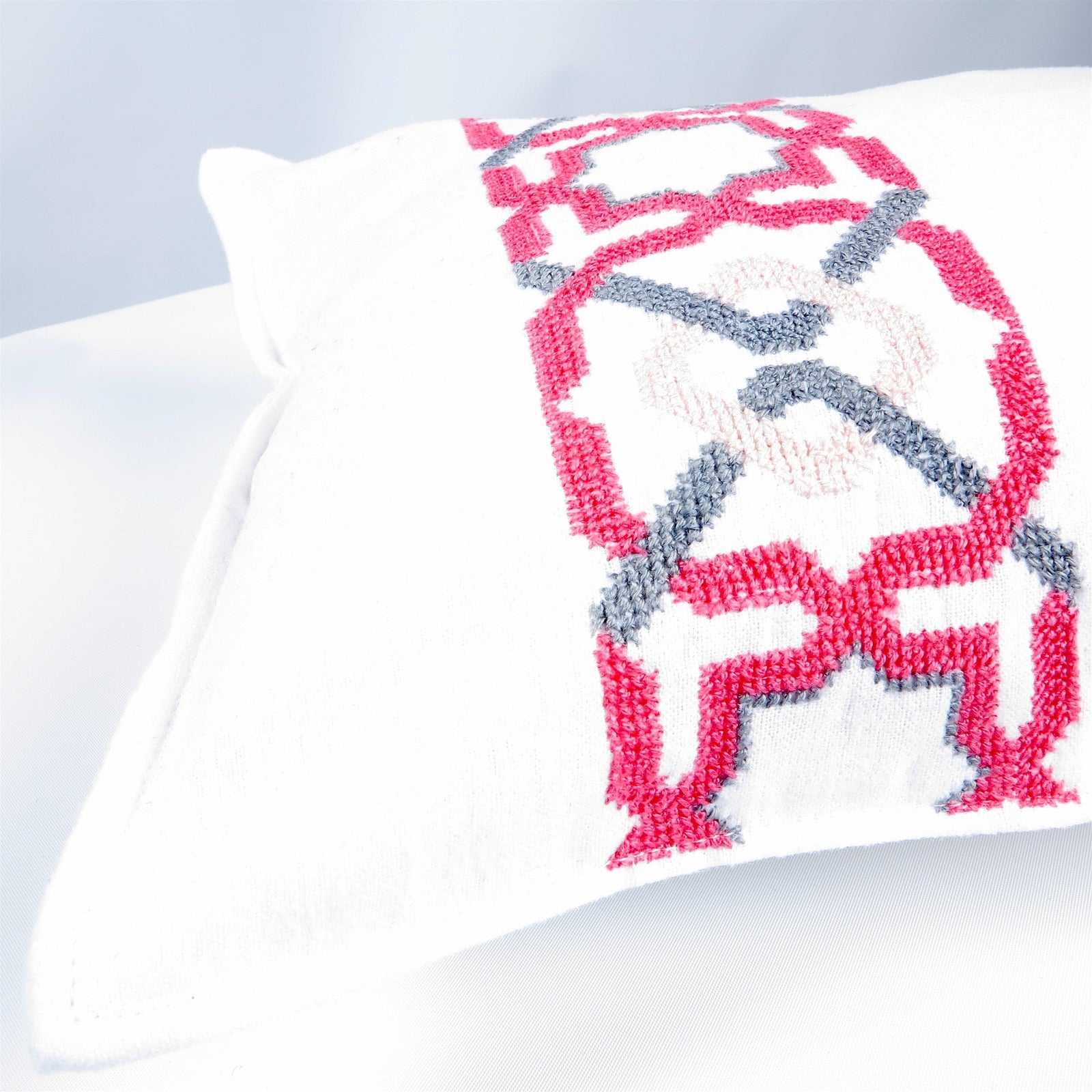 WHITE COTTON BABY CUSHION COVER ALHAMBRA®